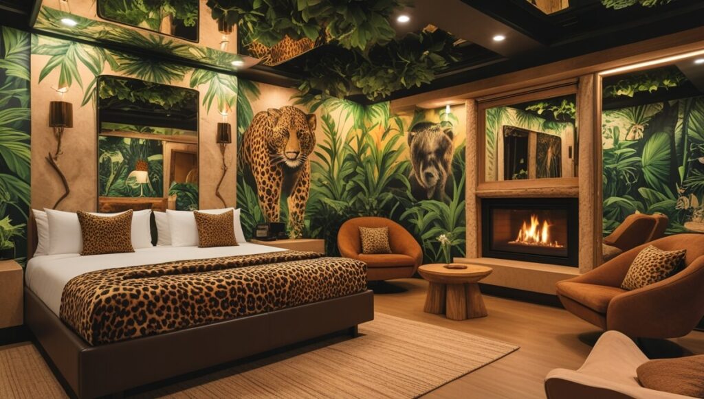 Build jungle room theme