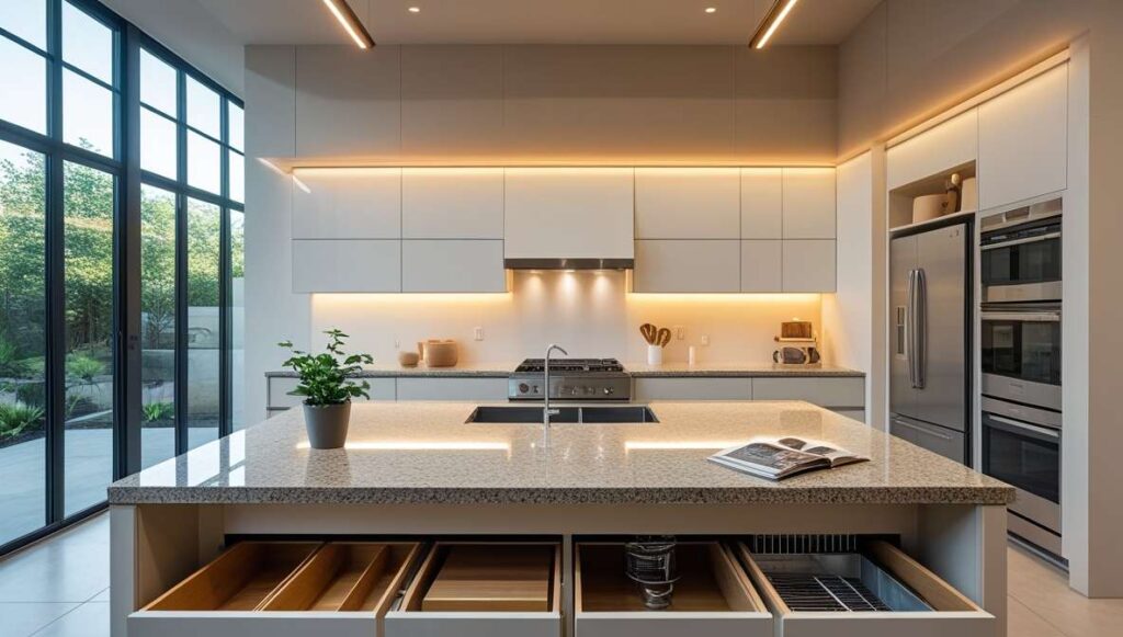 Space-Saving Designs for Kitchens