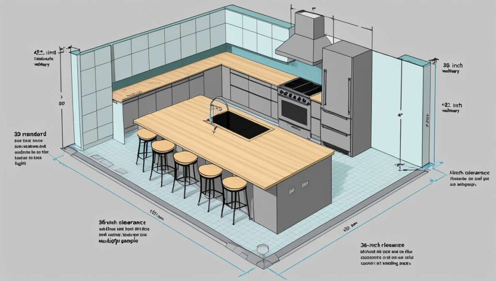 Kitchen Size and Space Guidelines 