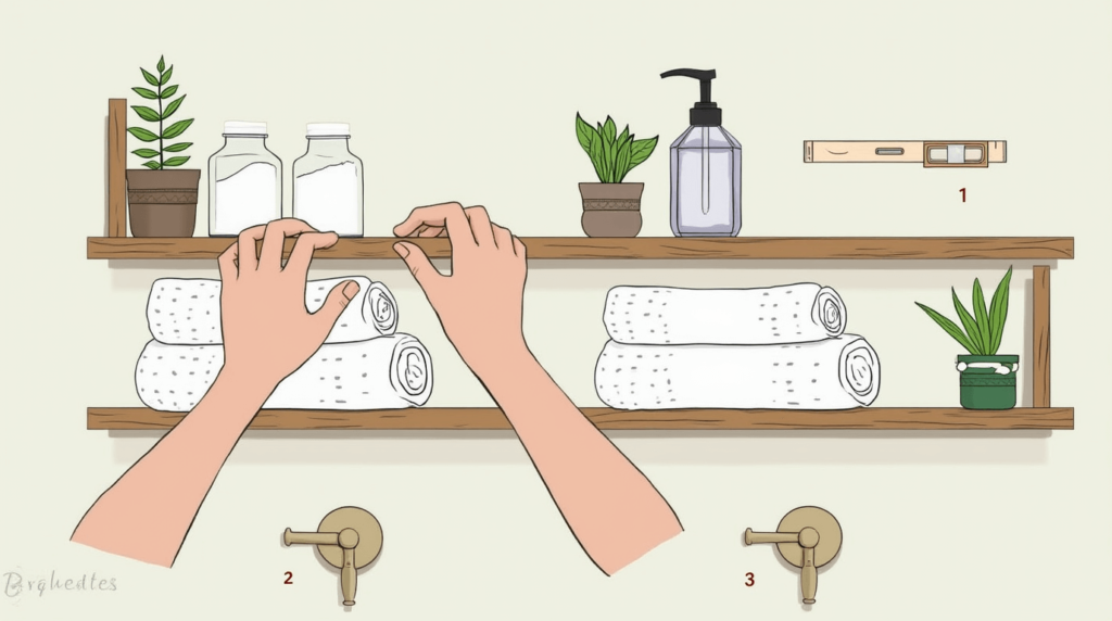 DIY Floating Shelves