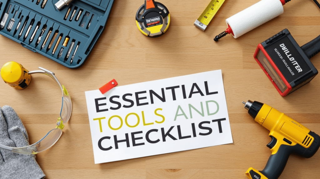 Essential tools and equipment for renovation