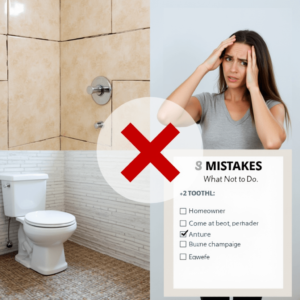 Bathroom Renovation Mistakes to avoid